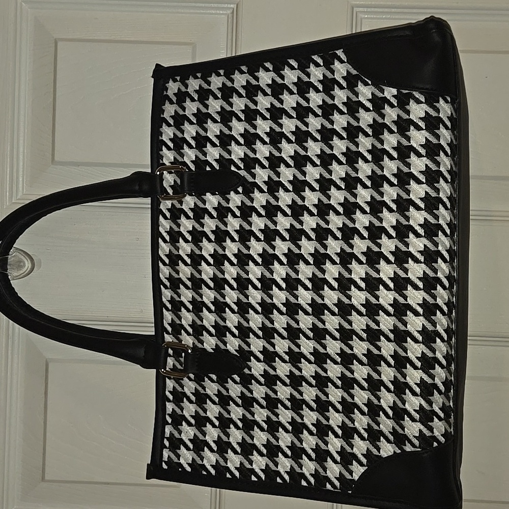 Houndstooth Handbag - image 1